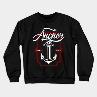 Anchor Vintage Artwork Crewneck Sweatshirt